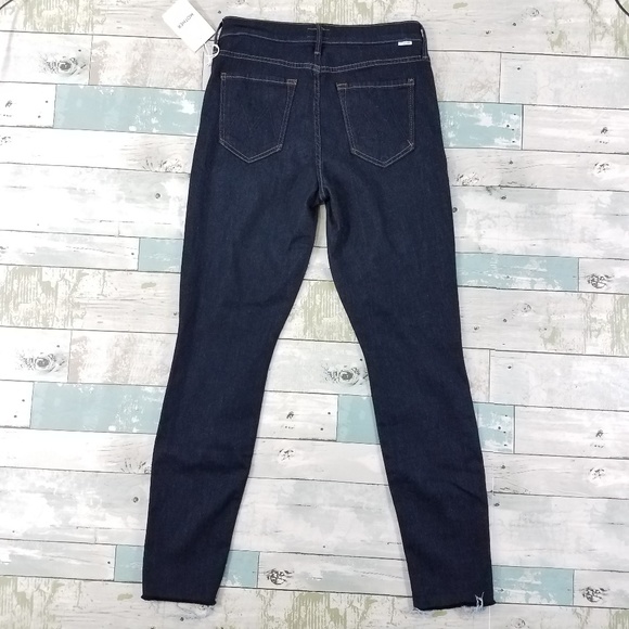 Mother Looker Ankle Fray Jeans So Good Wash 28 29 - Picture 6 of 8